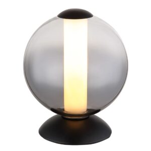 globo-tafellamp-lacy-zwart-glas-ø18cm-led-15798t-1