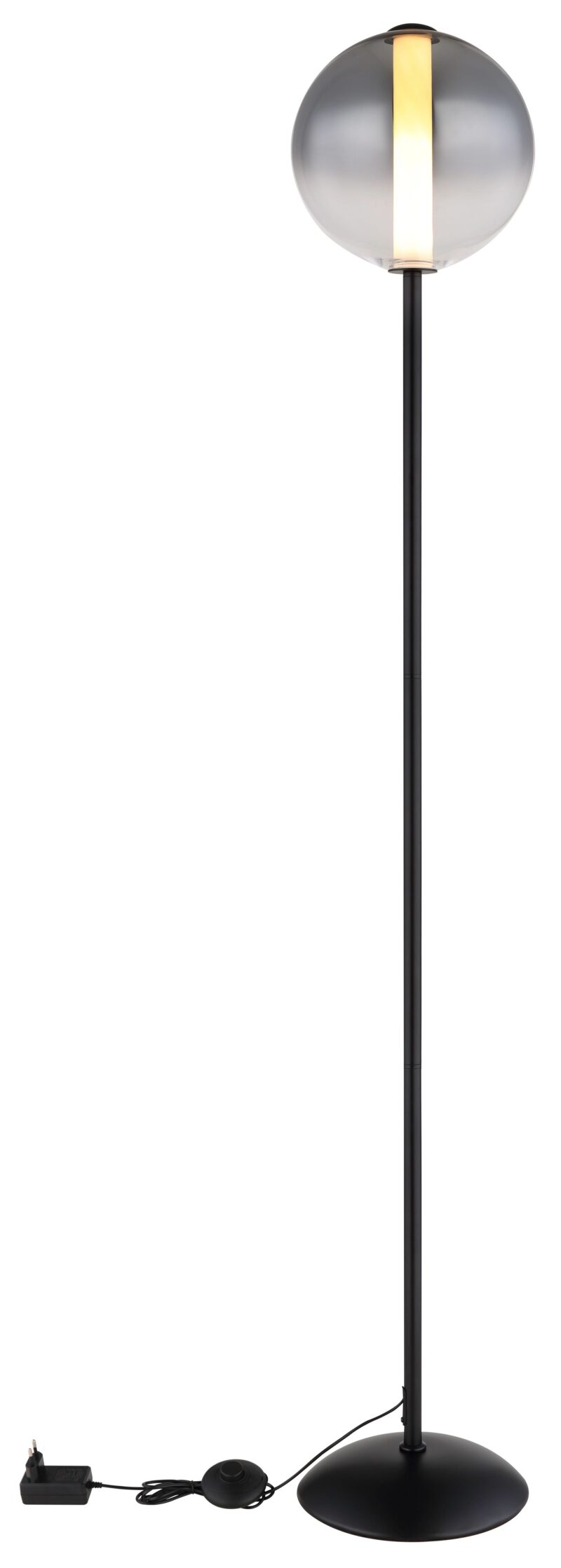 globo-tafellamp-lacy-zwart-glas-ø25cm-led-15798s-1