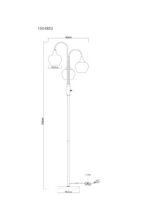 globo-tafellamp-maxy-zwart-glas-ø43cm-e27-15548s3-1