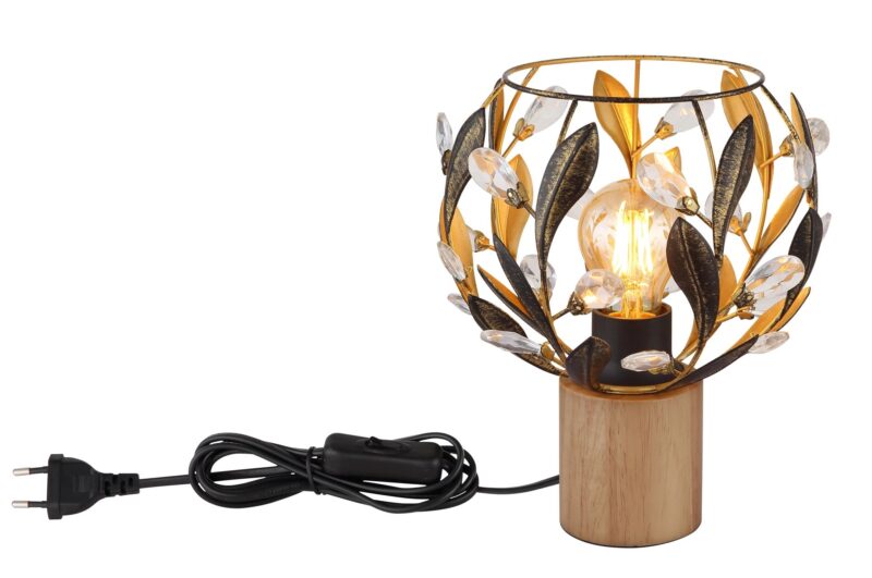 globo-tafellamp-mika-bruin-hout-ø20cm-e27-15759t-1