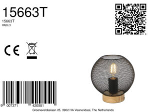 globo-tafellamp-pablo-zwart-hout-ø20cm-e27-15663t-1