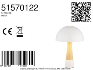 globo-tafellamp-paulin-beige-metaal-ø25cm-e27-51570122-1