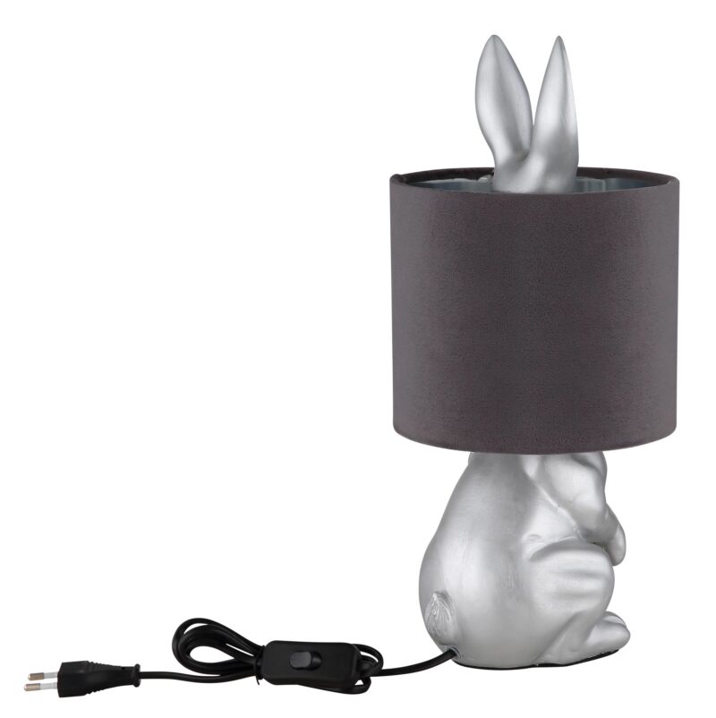 globo-tafellamp-rabbit-zilver-kunststof-ø18cm-e27-21633s-1