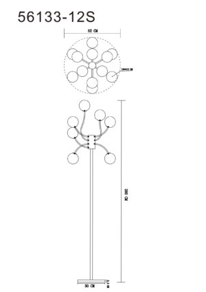 globo-tafellamp-riha-zwart-glas-ø62cm-g9-56133-12s-1