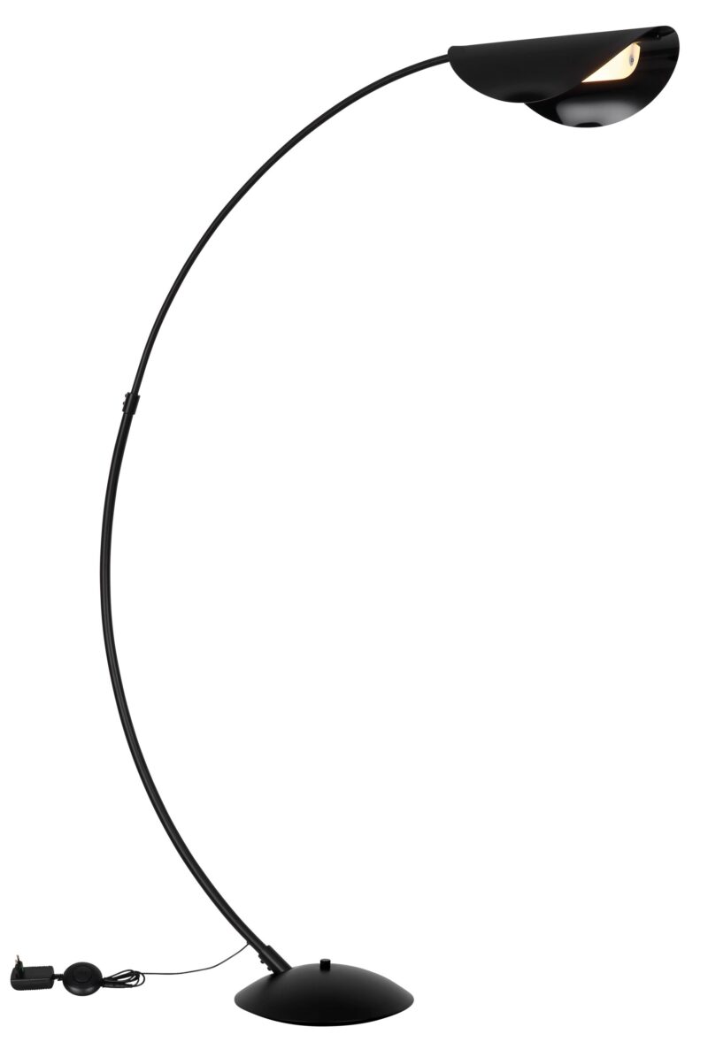 globo-tafellamp-robles-zwart-metaal-booglamp-led-58032s-1