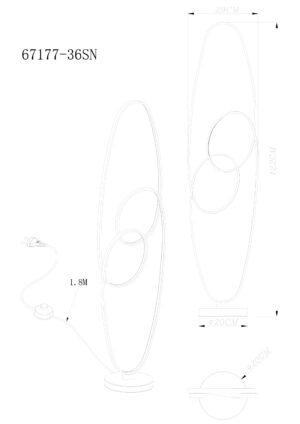 globo-tafellamp-spira-zilver-metaal-led-67177-36sn-1