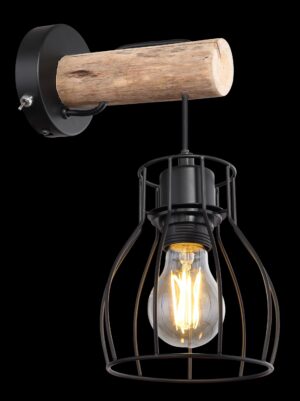 globo-wandlamp-mina-zwart-metaal-bedlampje-e27-15326nw-1
