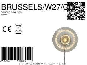 it'saboutromi-wandlamp-brussels-goud-glas-ø27cm-e27-brussels/w27/go-8a