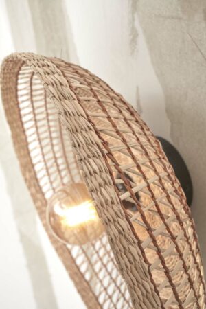 good&mojo-wandlamp-pantanal-naturel-metaalzeegras-ø45cm-e27-pantanal/w45/lb-08