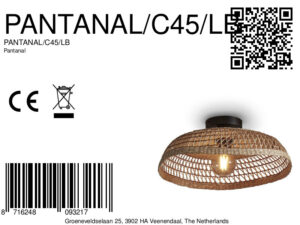 good&mojo-plafonniere-pantanal-naturel-metaalzeegras-ø45cm-e27-pantanal/c45/lb-8a