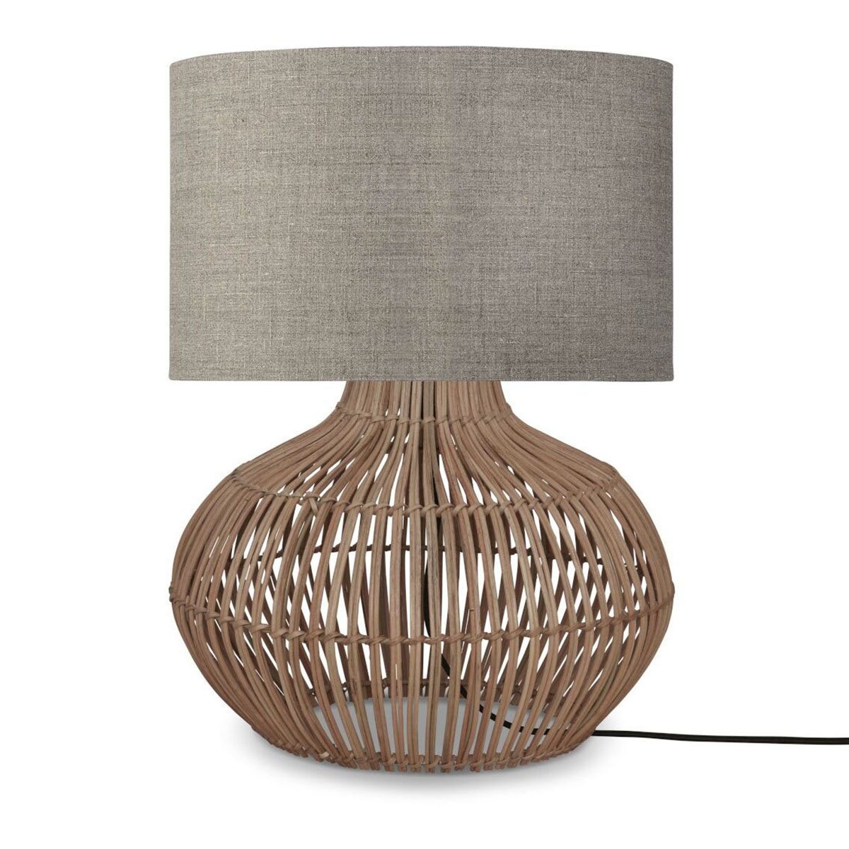 good&mojo-tafellamp-kalahari-grijs-linnenrotan-ø32cm-e27-kalahari/t32/n/3220/ld-1