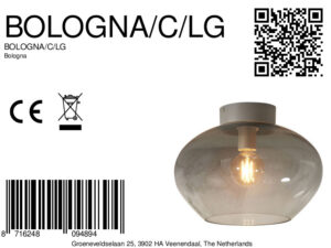 it'saboutromi-plafonniere-bologna-grijs-glasmetaalsmokeglas-ø35cm-e27-bologna/c/lg-8a