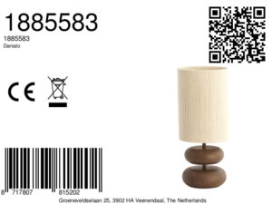 light&living-tafellamp-danialo-beigecrème-metaal-ø22cm-e27-1885583-8a