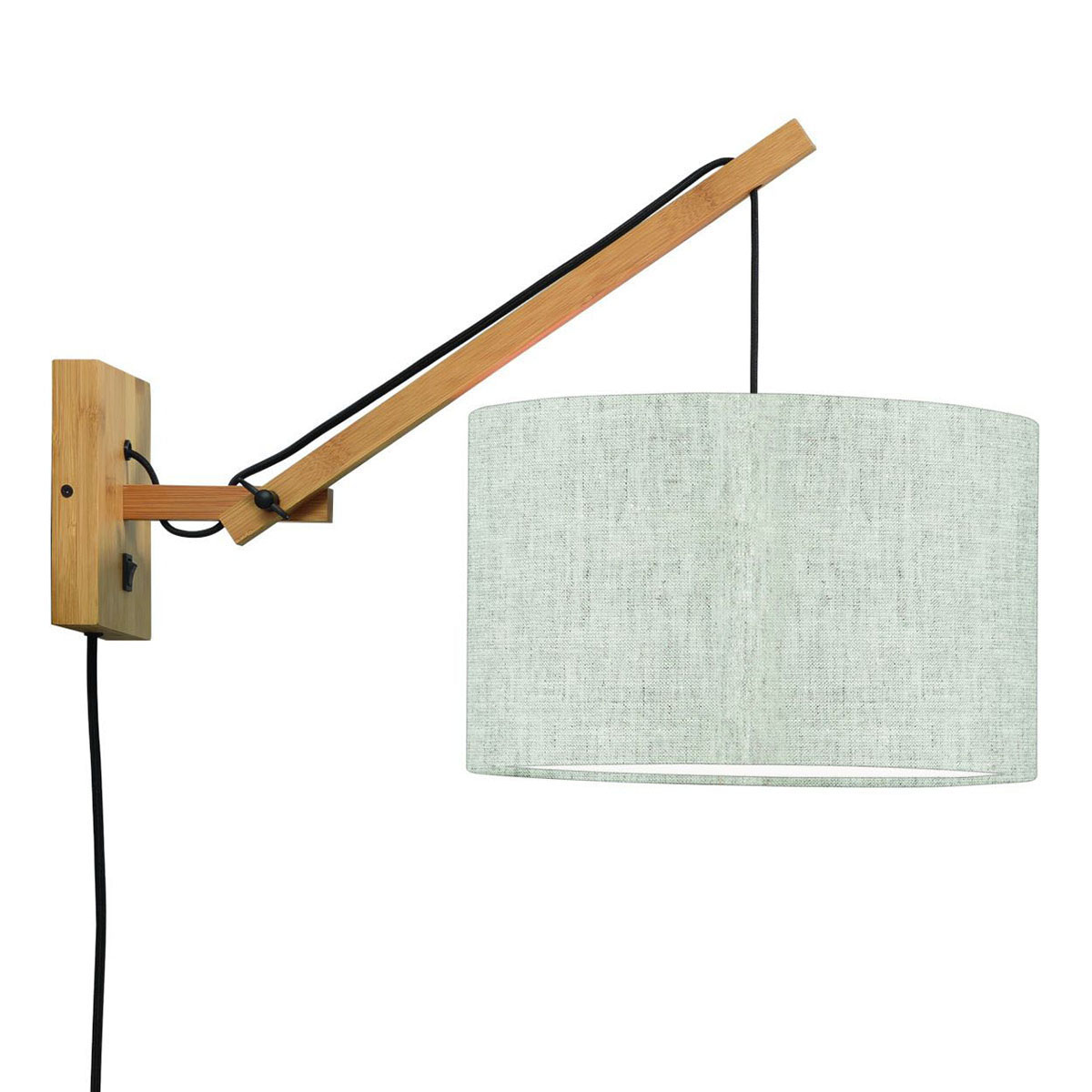 good&mojo-wandlamp-andes-grijs-bamboelinnen-ø32cm-e27-andes/w2/n/3220/ll-1