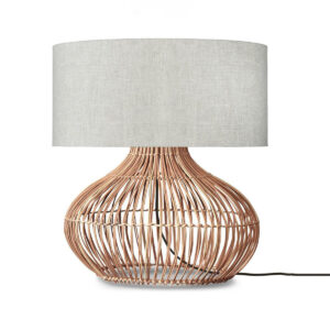 good&mojo-tafellamp-kalahari-grijs-linnenrotan-ø47cm-e27-kalahari/t42/n/4723/ll-1