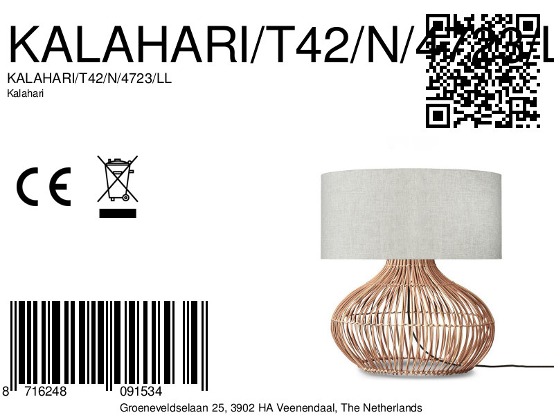 good&mojo-tafellamp-kalahari-grijs-linnenrotan-ø47cm-e27-kalahari/t42/n/4723/ll-8a