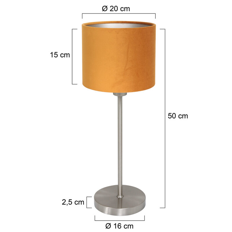 mexlite-tafellamp-noor-goudstaal-metaaltextiel-nachtkastlamp-e27-4413st-1