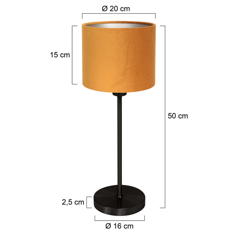 mexlite-tafellamp-noor-goudzwart-metaaltextiel-nachtkastlamp-e27-4424zw-1