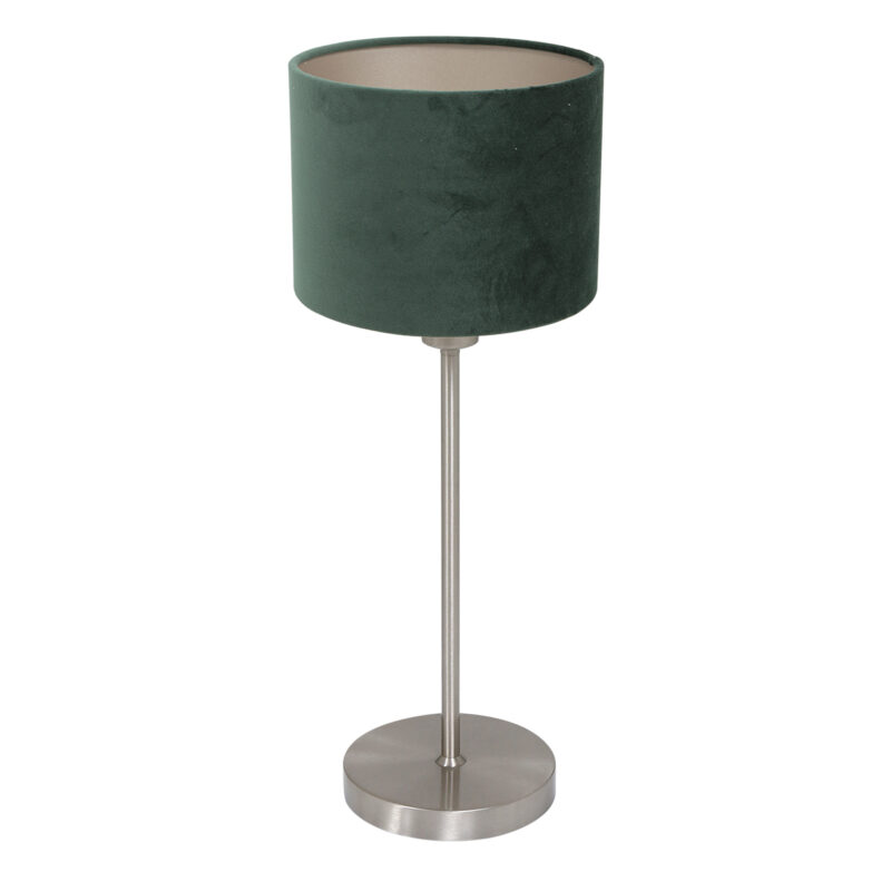 mexlite-tafellamp-noor-groenstaal-metaaltextiel-nachtkastlamp-e27-4416st-1