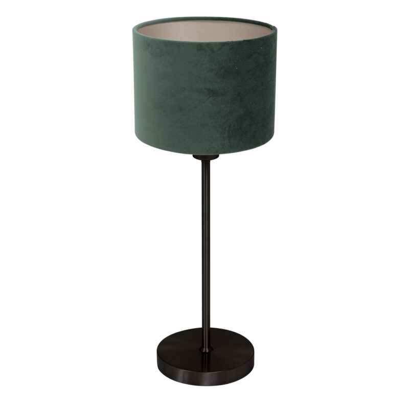 mexlite-tafellamp-noor-groenzwart-metaaltextiel-nachtkastlamp-e27-4427zw-1