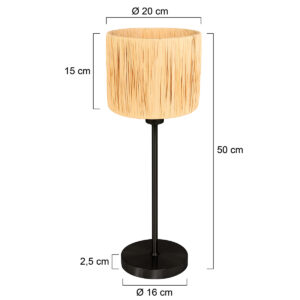 mexlite-tafellamp-noor-naturelzwart-metaalzeegras-nachtkastlamp-e27-4421zw-1