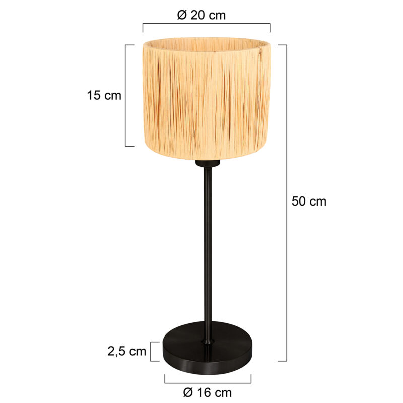 mexlite-tafellamp-noor-naturelzwart-metaalzeegras-nachtkastlamp-e27-4421zw-1