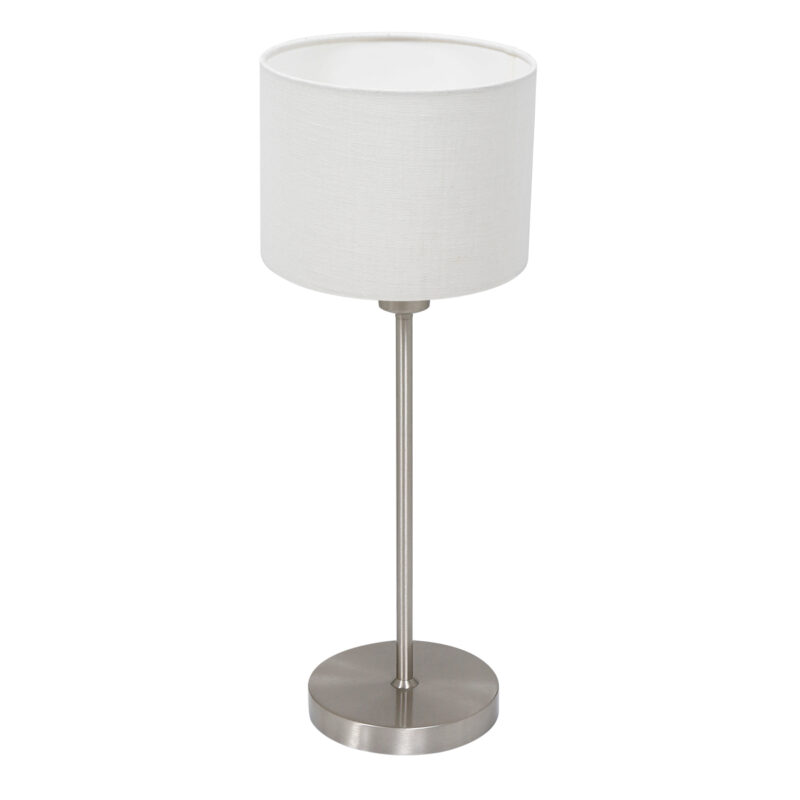 mexlite-tafellamp-noor-staalwit-metaaltextiel-nachtkastlamp-e27-4414st-1