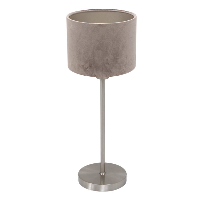 mexlite-tafellamp-noor-staalzilver-metaaltextiel-nachtkastlamp-e27-4412st-1
