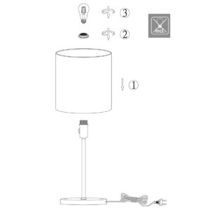 mexlite-tafellamp-noor-witzwart-metaaltextiel-nachtkastlamp-e27-4419zw-1