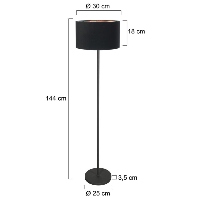 mexlite-vloerlamp-noor-zwart-metaaltextiel-schemerlamp-e27-4436zw-1