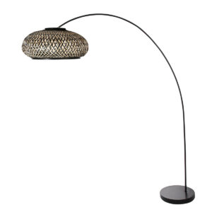 mexlite-vloerlamp-solva-zwart-bamboemetaal-booglamp-e27-4466zw-1