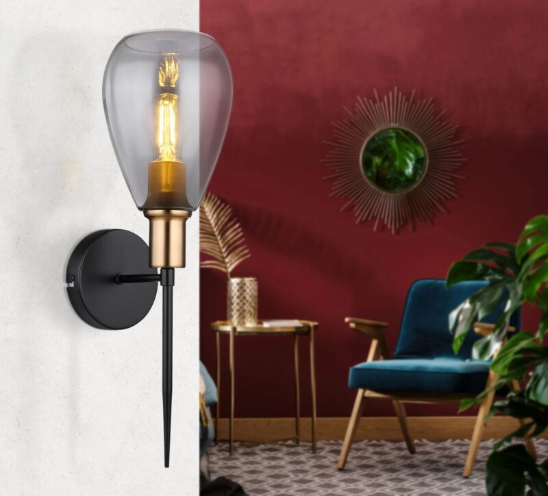 globo-wandlamp-fanni-zwart-glas-bedlampje-e27-15563w-1