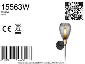 globo-wandlamp-fanni-zwart-glas-bedlampje-e27-15563w-1