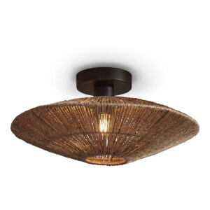 good&mojo-plafonniere-iguazu-naturel/zwart-riet-ø50cm-e27-iguazu/c/5022/n-1