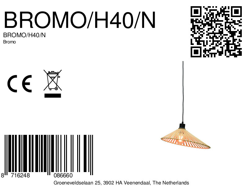 good&mojo-hanglamp-bromo-naturel/zwart-bamboe-ø40cm-e27-bromo/h40/n-8a