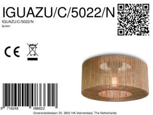 good&mojo-plafonniere-iguazu-naturel/zwart-riet-ø50cm-e27-iguazu/c/5022/n-8a