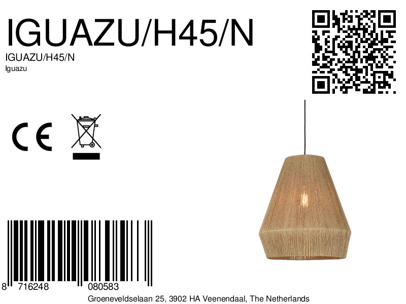 good&mojo-hanglamp-iguazu-naturel/zwart-riet-ø40cm-e27-iguazu/h45/n-8a
