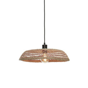 good&mojo-hanglamp-pantanal-rood-metaalzeegras-ø45cm-e27-pantanal/h45/r-1