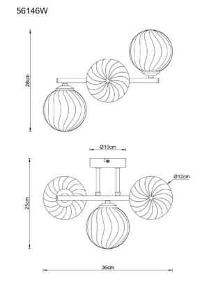 globo-wandlamp-conor-amberkleurig-glas-g9-56146w-1