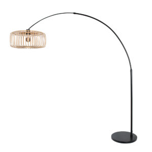steinhauer-vloerlamp-sparkledlight-naturelzwart-bamboemetaal-booglamp-e27-4560zw-1