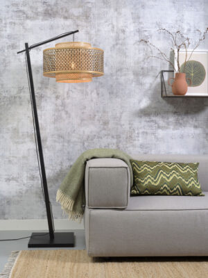 good&mojo-vloerlamp-bhutan-naturel/zwart-bamboe-ø30cm-e27-bhutan/f/ad/b/5030/bn-1