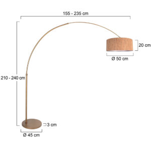 steinhauer-vloerlamp-sparkledlight-brons-metaaltextiel-booglamp-e27-4335br-1