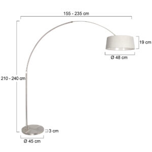 crèmekleurigebooglampmetmodernezwartekapsteinhauersparkledlight-7
