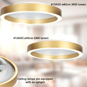 goudkleurigeplafondlampmetgeïntegreerdeledsteinhauerringlux-3