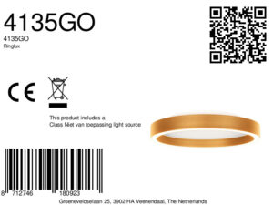 goudkleurigeplafondlampmetgeïntegreerdeledsteinhauerringlux--18