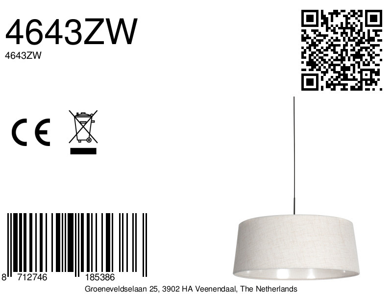 hanglampmetcrèmekleurigelinnenkapenzwartependelmexlitehaloswap-8a