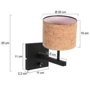 minimalistischezwartewandlampmetkurkenkapsteinhauerstang-7