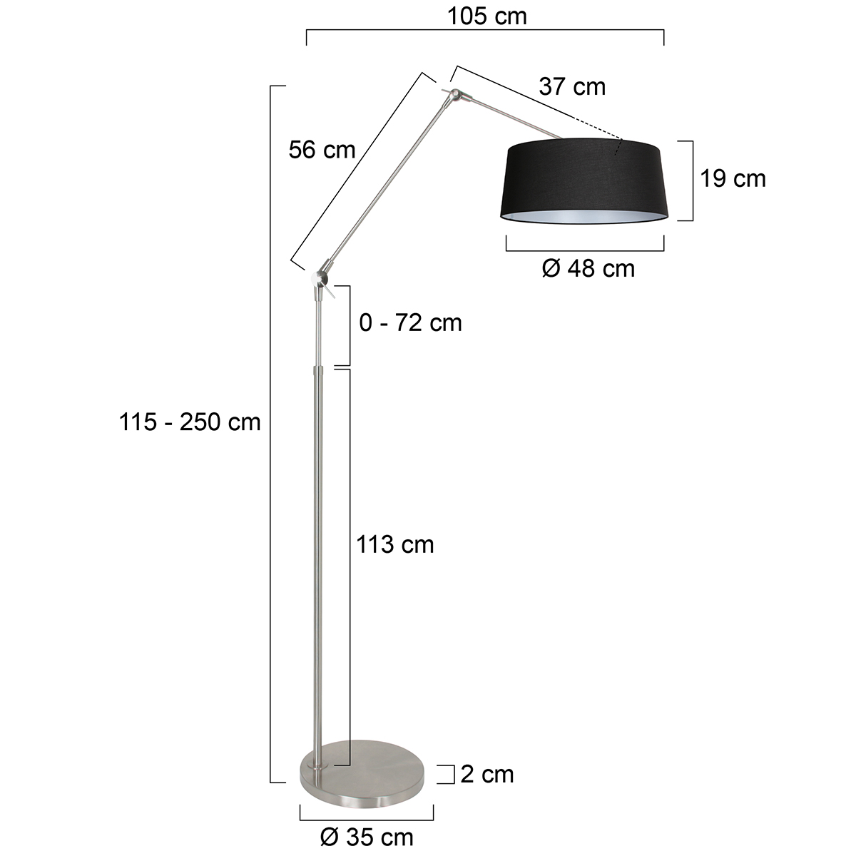 staalkleurigebooglampmetzwartelinnenkapsteinhauerprestigechic-7