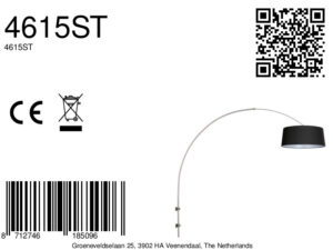 staalkleurigeboogwandlampmetzwartekapsteinhauersparkledlight-8a