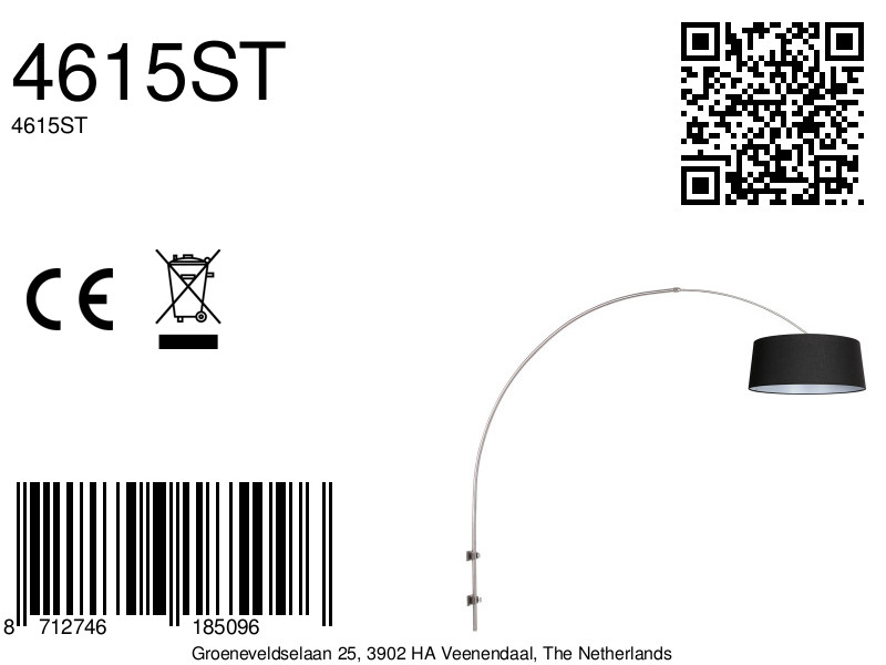 staalkleurigeboogwandlampmetzwartekapsteinhauersparkledlight-8a